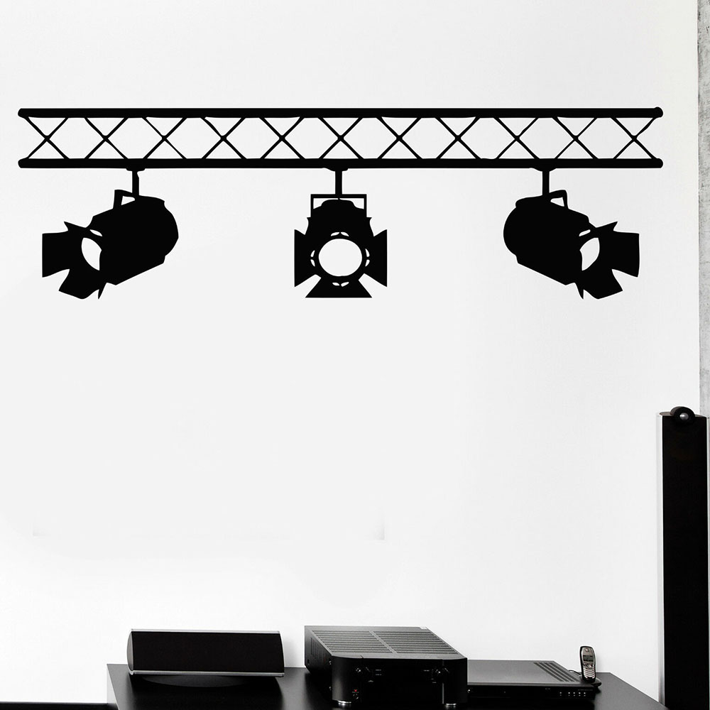 Home Cinema Wall Lights - Film Studio Kino Lichter Vinyl Wand
