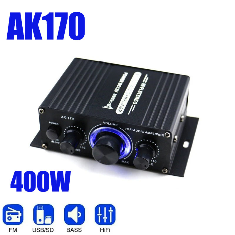 Home Cinema Choice - AK170 Mini Digital Power Audio Auto
