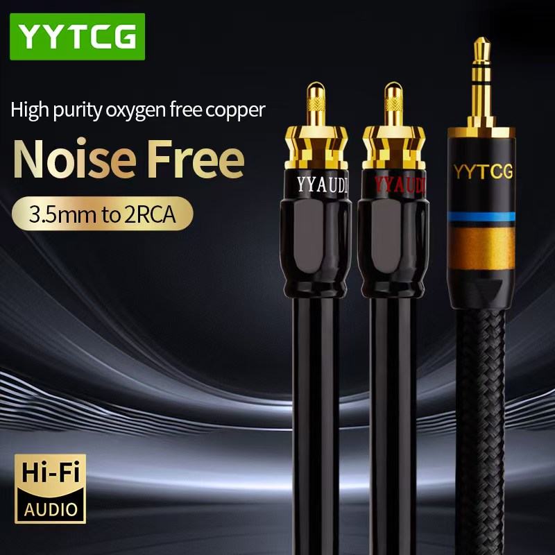 Home Cinema Choice - YYTCG RCA-Kabel HiFi Stereo 3,5 mm