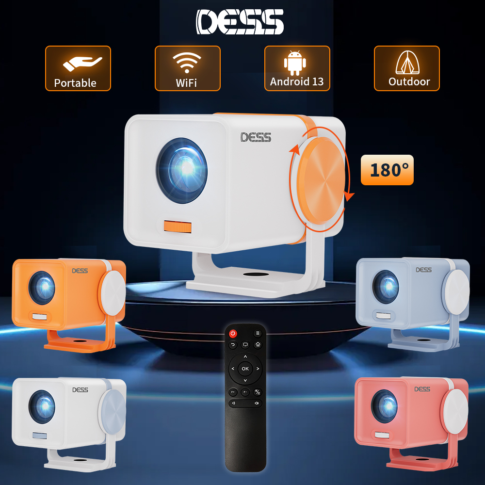 Home Cinema Pc - DESS Projektor Android 13 Dual-Band Wifi6