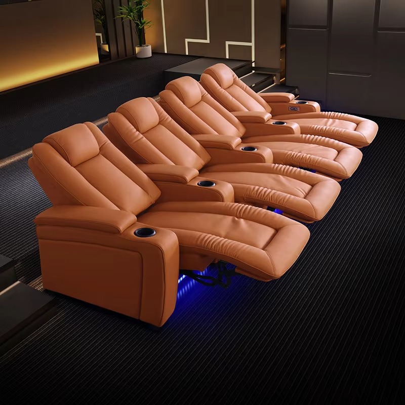 Home Cinema Solution - Luxuriöse Manuelle Kinosofas mit Liegefunktion für