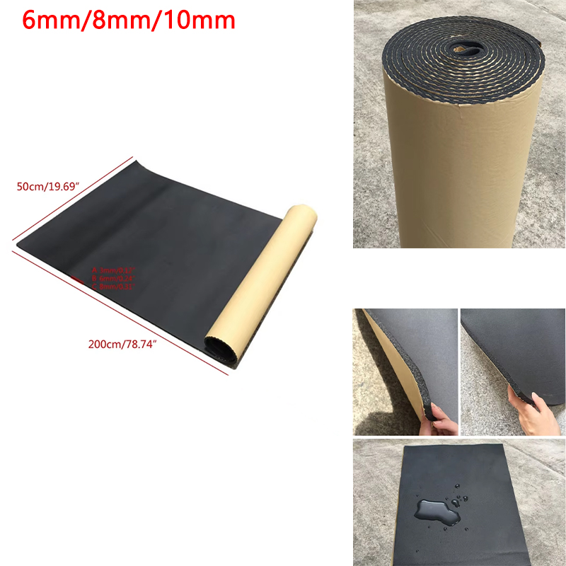 Acoustic Foam Panel - 1 Rolle 200 cm x 50