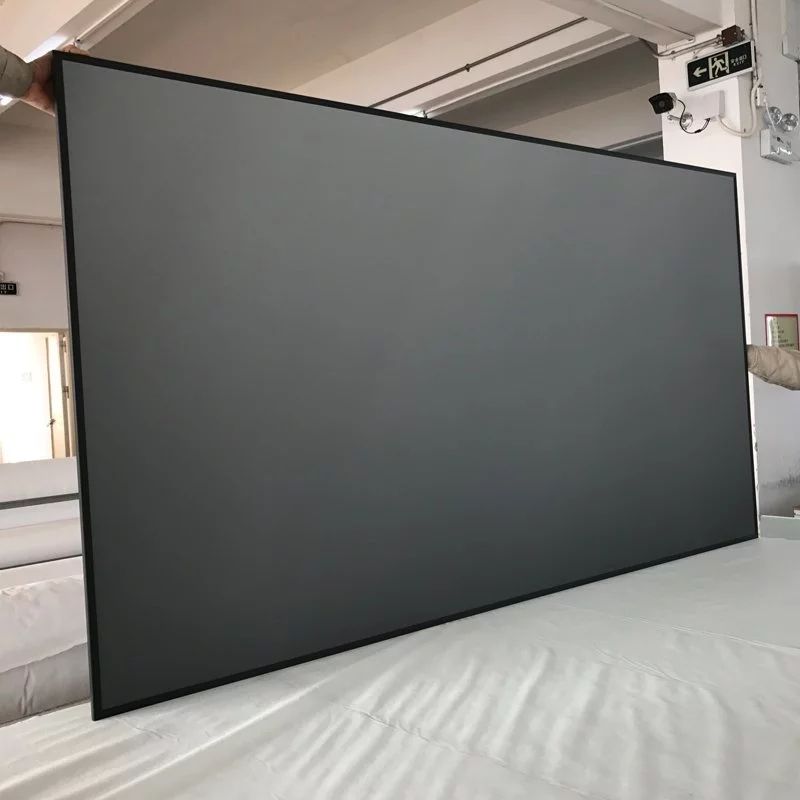 Home Cinema Wall Lights - 130-150 Zoll ALR Grauer Kristall-Projektionsbildschirm Umgebungslicht-Abweisender