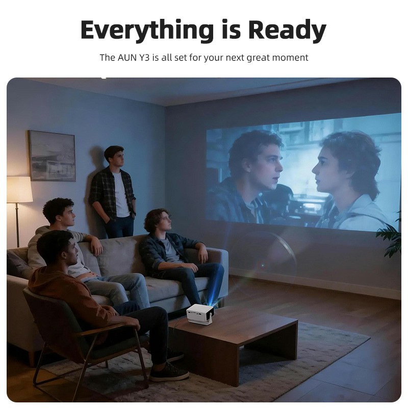 AUN Y3 Projektor Tragbares Hei – Home Cinema Cabasse Bewertung und Preis