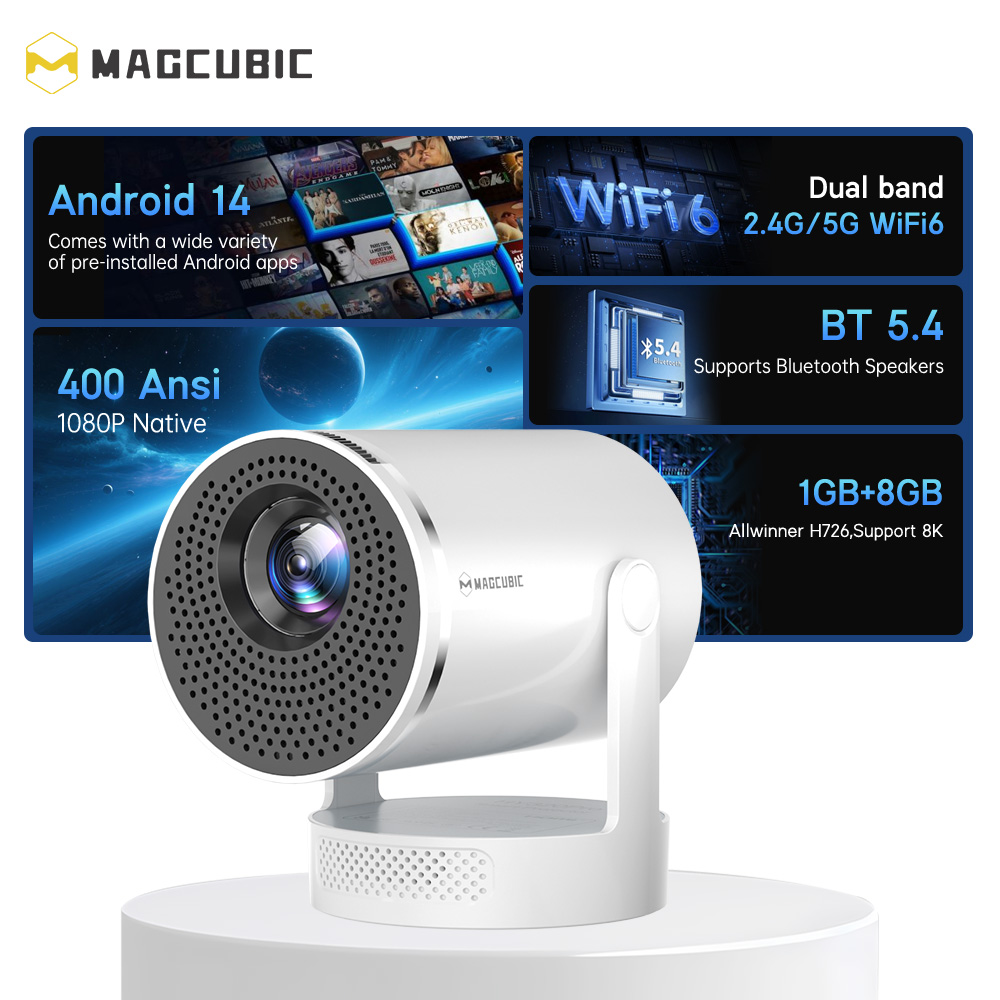 Magcubic Android 14 Native 108 – Home Cinema Pc Bewertung und Preis