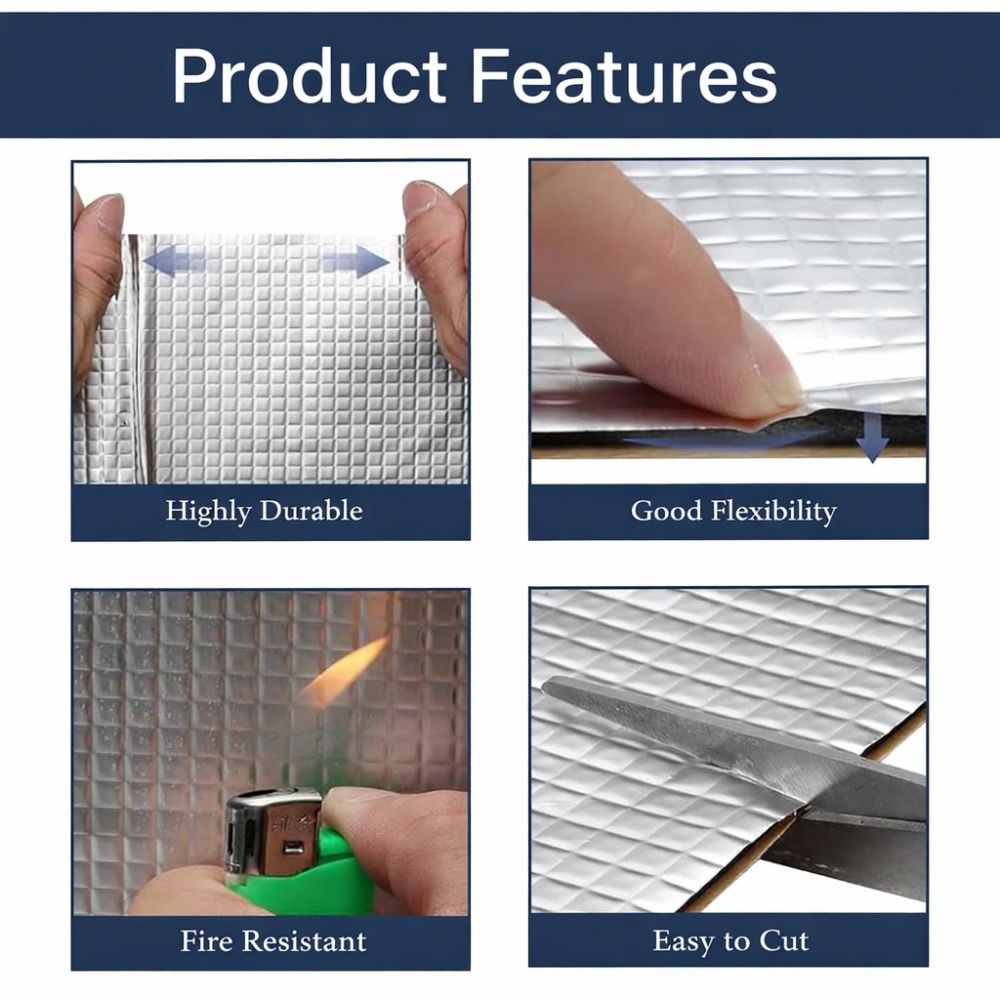 10 Stück 10mm Auto-Schalldämmu – Acoustic Foam Panel Bewertung und Preis