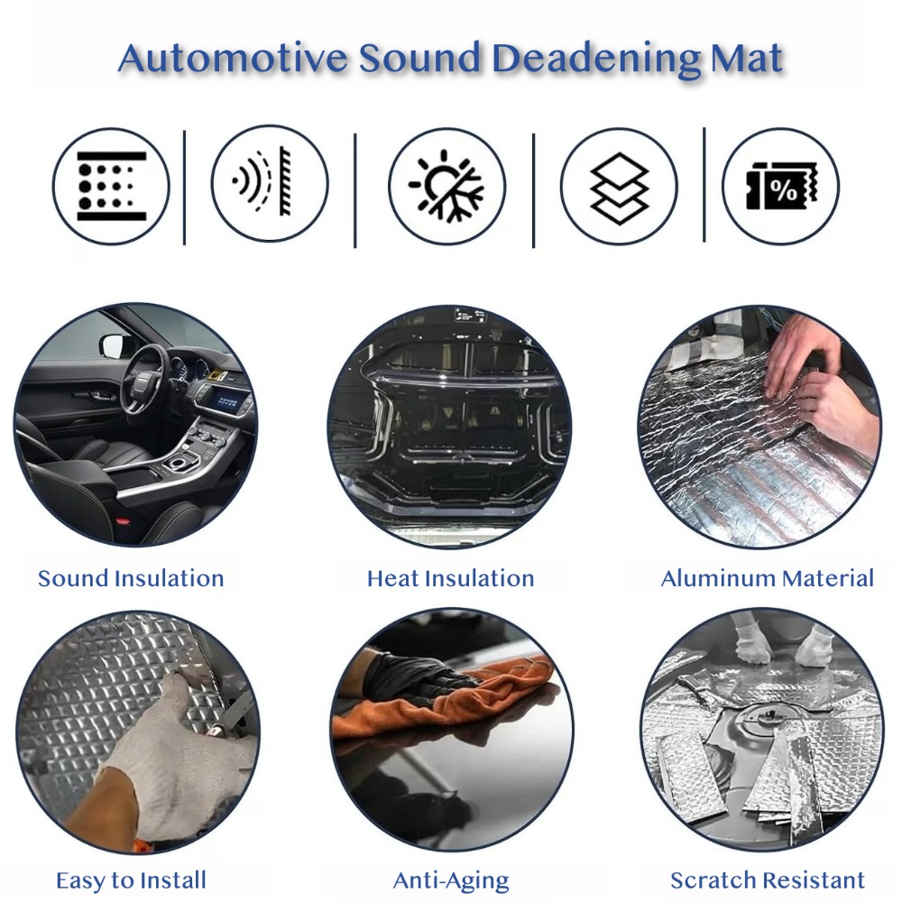 10 Stück 10mm Auto-Schalldämmu – Acoustic Foam Panel Bewertung und Preis