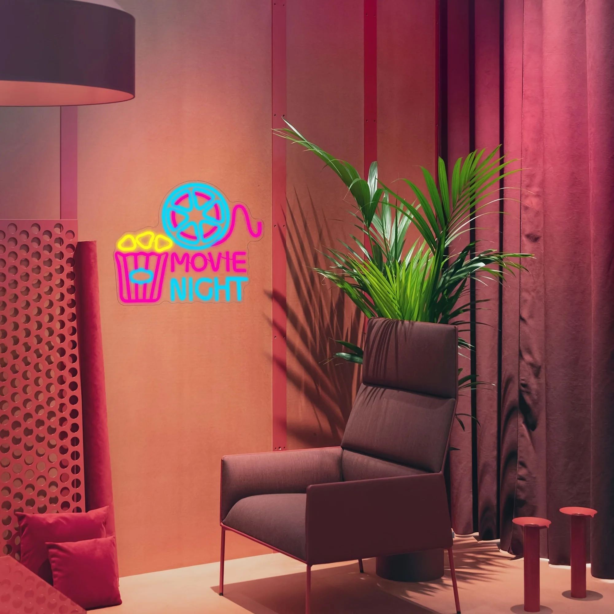 Popcorn Film Nacht Papier Box  – Home Cinema Wall Lights Bewertung und Preis