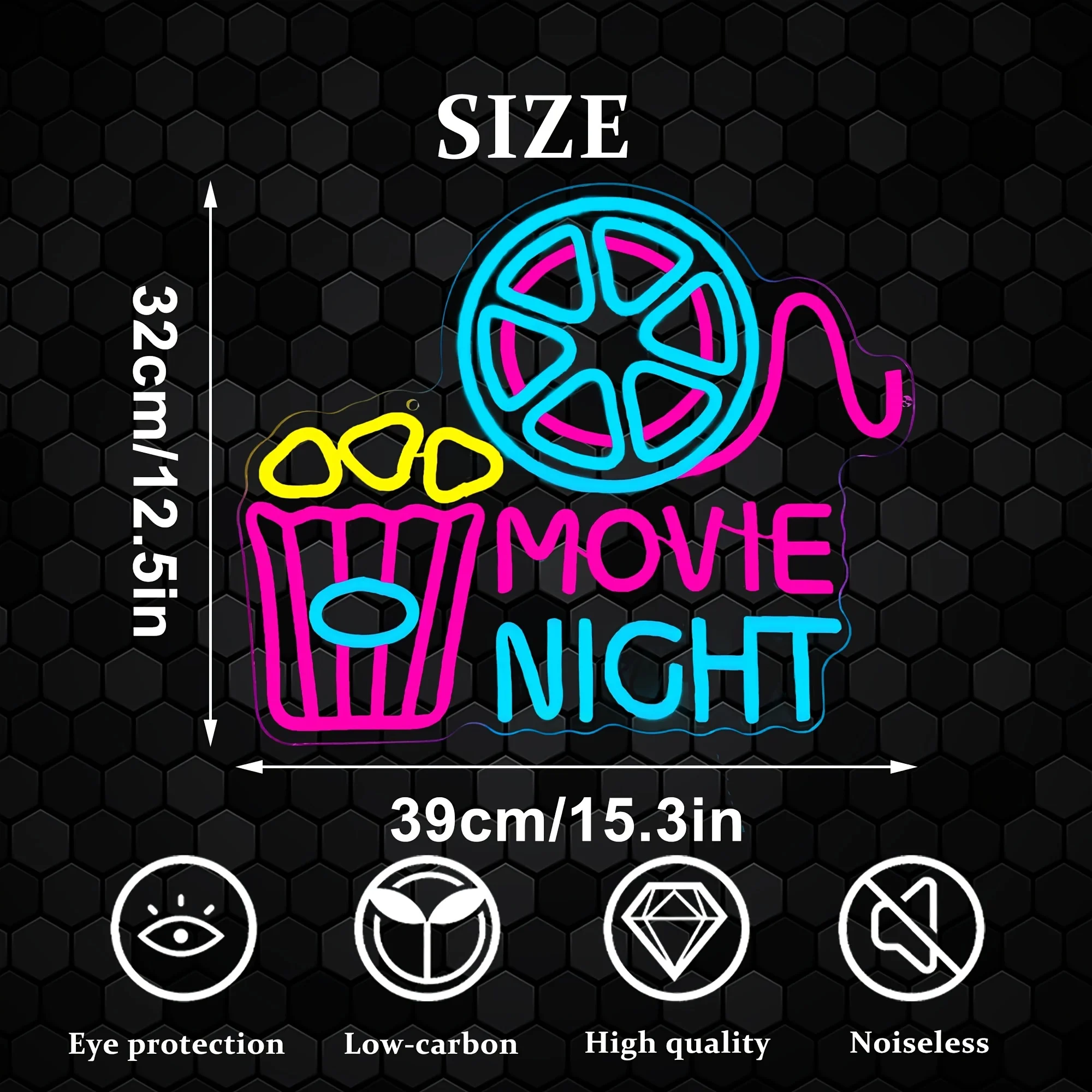 Popcorn Film Nacht Papier Box  – Home Cinema Wall Lights Bewertung und Preis