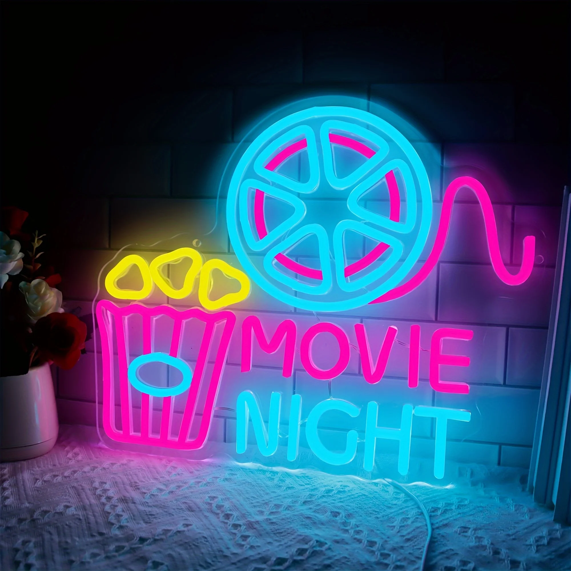 Popcorn Film Nacht Papier Box  – Home Cinema Wall Lights Bewertung und Preis