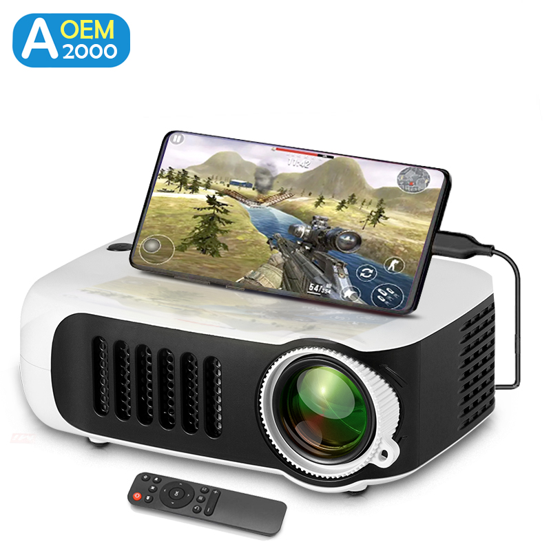 A2000 Mini-Projektor, tragbar, – Home Cinema Pc Bewertung und Preis