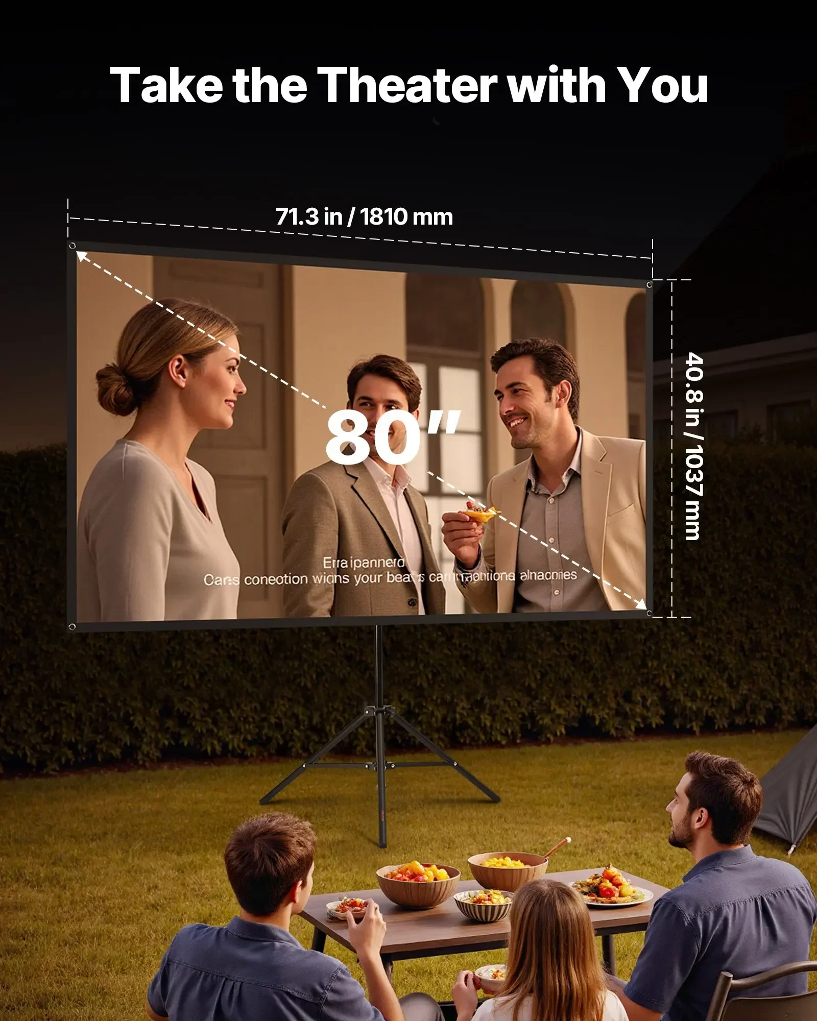 Projektor-Leinwand mit Stativ  – Projector Tripod Stand Bewertung und Preis