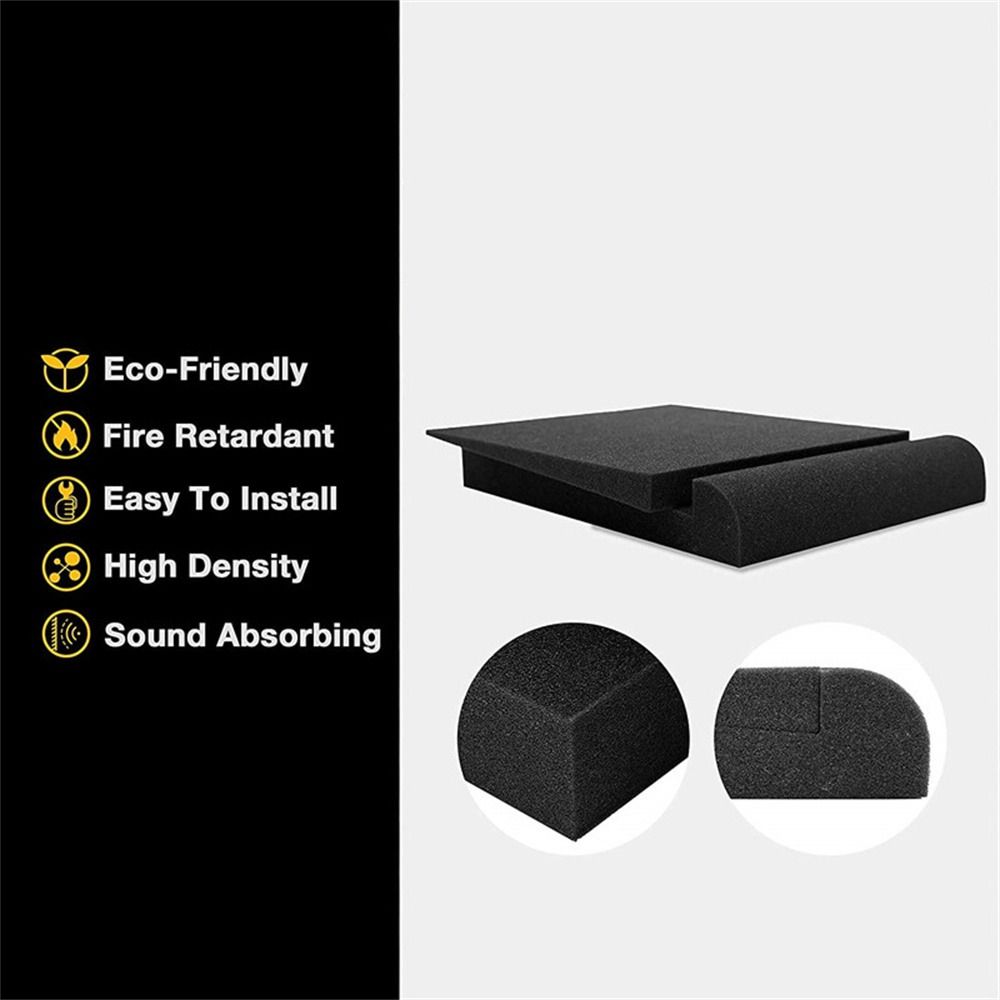 1 Satz Studio Monitor Lautspre – Acoustic Foam Panel Bewertung und Preis