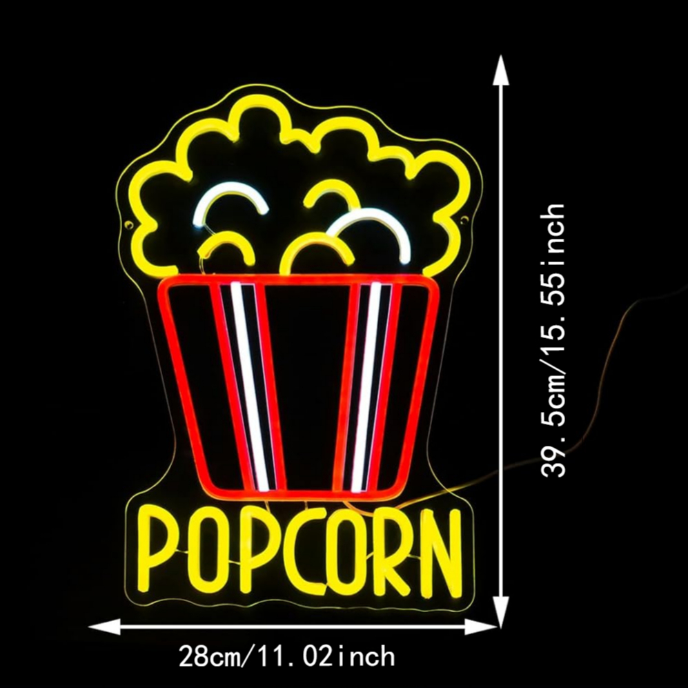 Leuchtender Popcorn-Eimer LED- – Home Cinema Wall Lights Bewertung und Preis