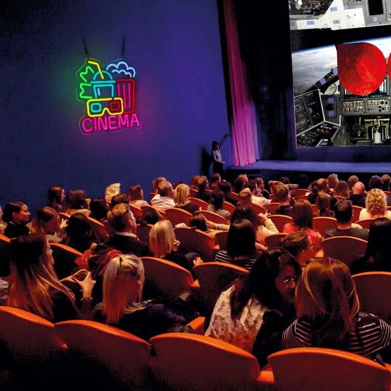 Kino-Leuchtreklame, Filmzeit,  – Home Cinema Wall Lights Bewertung und Preis