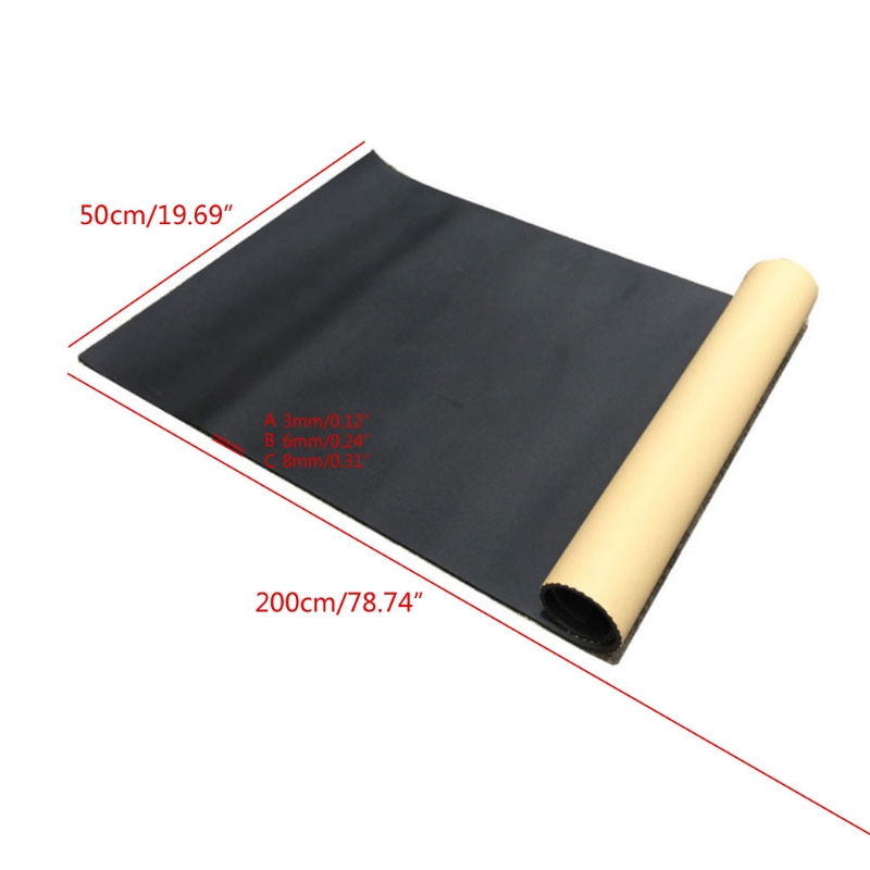 1 Rolle 200 cm x 50 cm, 6 mm/8 – Acoustic Foam Panel Bewertung und Preis