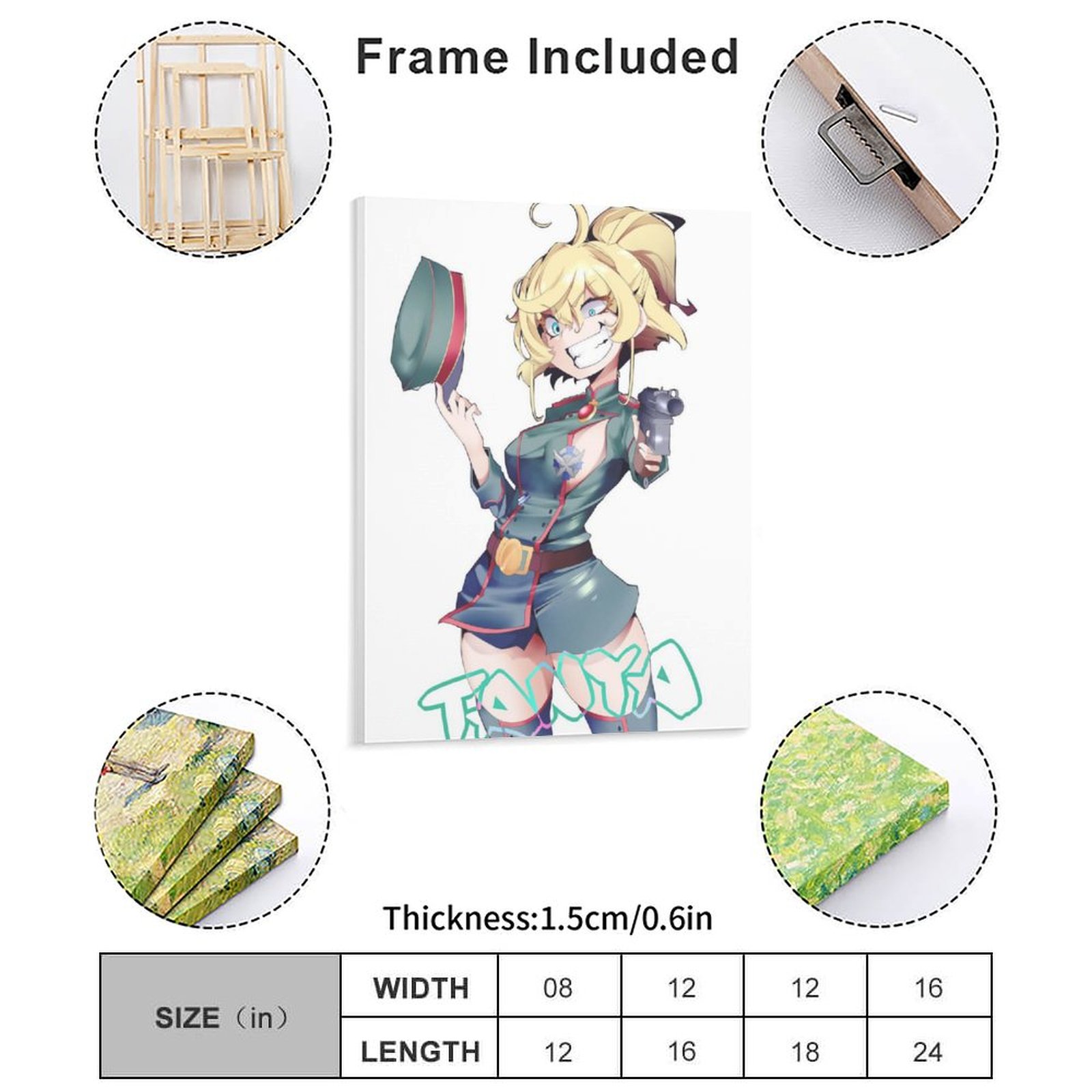 Saga Of Tanya The Evil Poster  – Home Cinema Wall Design Bewertung und Preis