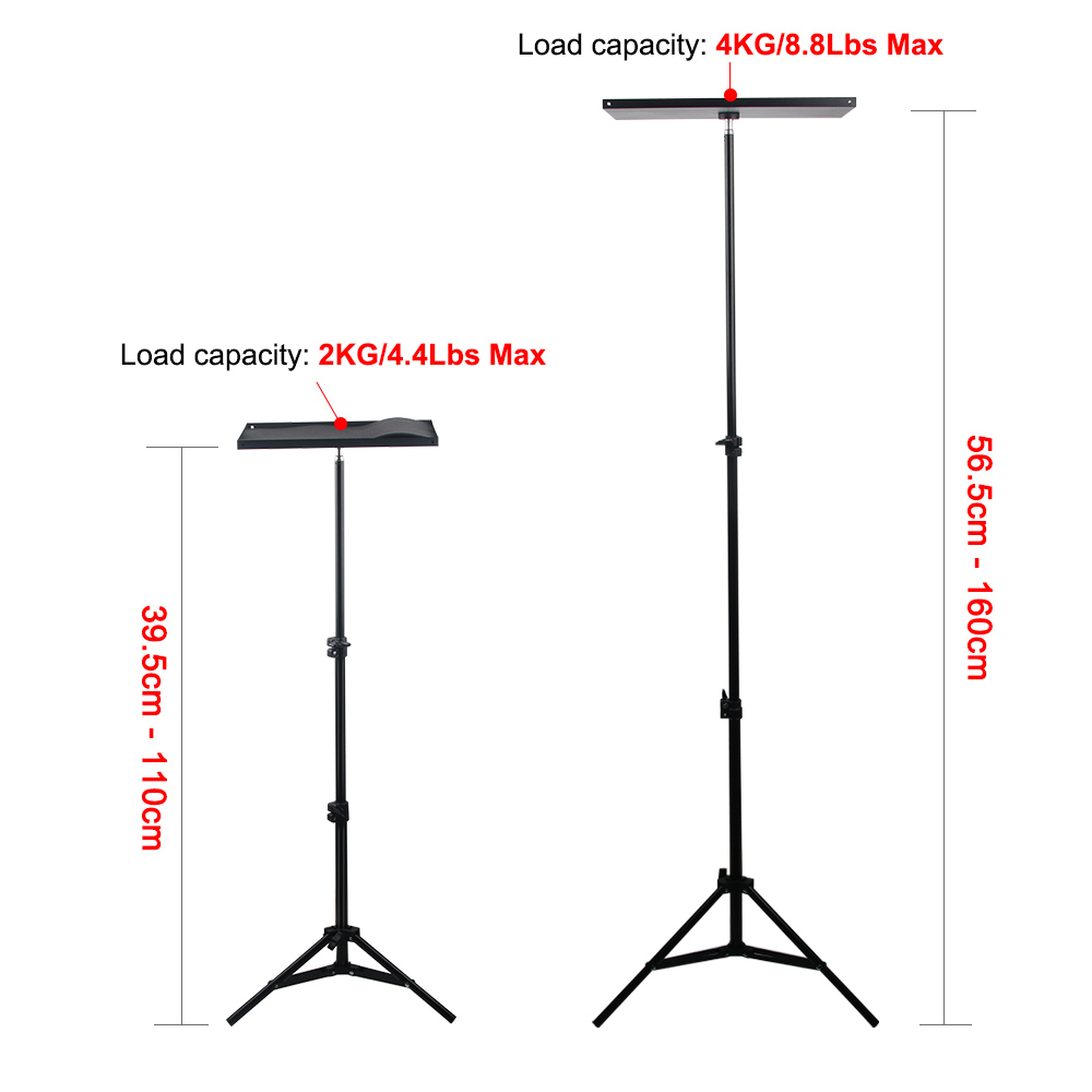 110 cm 160 cm Einstellbare Uni – Projector Tripod Stand Bewertung und Preis