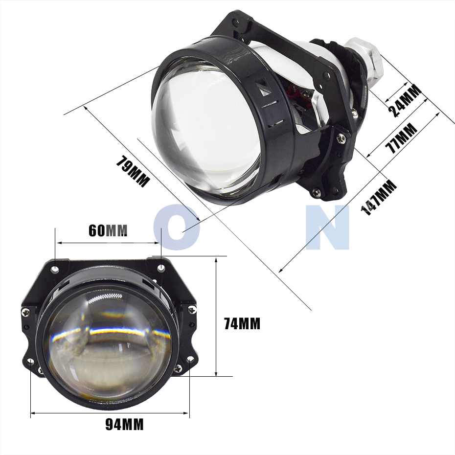 Ronan 40W 3 zoll Bi-Led Projek – Projector Lamp Replacement Bewertung und Preis