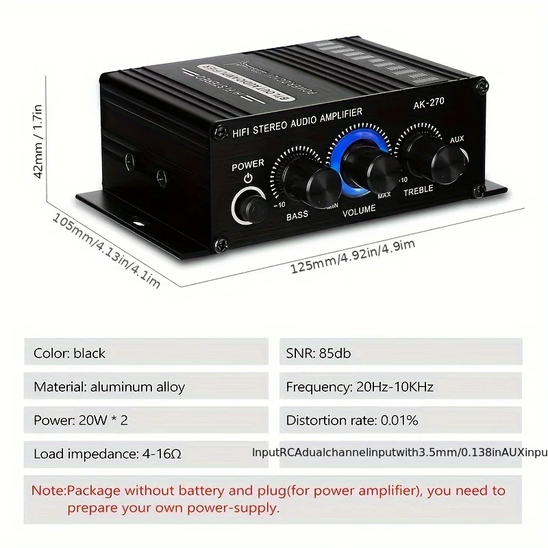 AK-270 400W Mini-Leistungsvers – Home Cinema Choice Bewertung und Preis