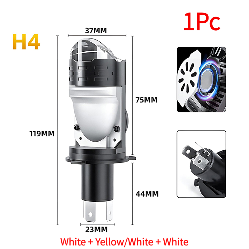 1 Stück Hochleistungs-H4-LED-P – Projector Lamp Replacement Bewertung und Preis